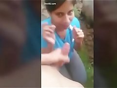 Indian outdoor bhabhi suck and fuck
