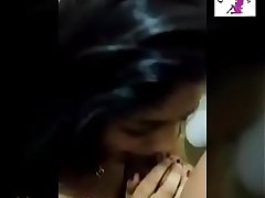Indian Horny Wife Gives Blowjob To Her Boyfriend