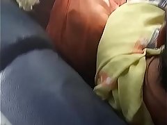 Madurai hot tamil office girl showing her sexy bra on her loose chudithar hidden taken on bus (part 3) - 2019