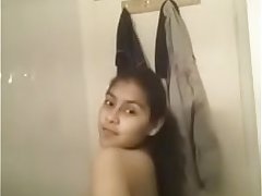 Indian bathroom selfie