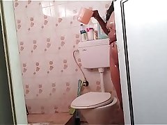 Hot Indian sister fucked in the bathroom