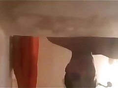Tamil gilr hot naval boobs and pussy show on bathroom selfie video