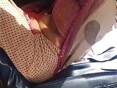 VID-20180812-PV0001-Pedanayakanpalayam (IT) Tamil 42 yrs old married hot and sexy housewife aunty Mrs. Visalatchi side boobs seen secretly in '_Salem to Dharmapuri'_ bus sex porn video